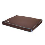 LUBEN Xtreme Rechthoekig bed, waterdicht, bruin S, zwart