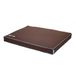LUBEN Xtreme Rechthoekig bed, waterdicht, bruin S, zwart