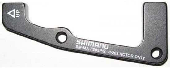 Shimano Schijfrem-montageadapter SM-MA-F 203 P/S - Zwart