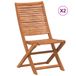 VidaXL 367696 Terrasstoel Acaciahout 2 stuks
