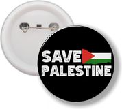 Merkloos / Sans marque KadoExpress Button Met Speld - Save Palestine