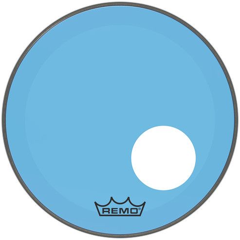 Remo P3-1318-CT-BUOH Powerstroke P3 Colortone Blue 18 inch
