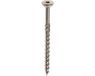 Woodies Ultimate Spaanplaatschroef 5x80mm Platkop Geel Verzinkt Deeldraad T25 (200 stuks)