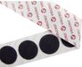 VELCRO® Klittenband punten Haakdeel (Ø) 15 mm Zwart 1300 stuk(s)