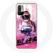 Maniacase Hoesje voor Xiaomi Redmi Note 10T 5G Formule 1 Sergio Pérez F1 Coureur Roze