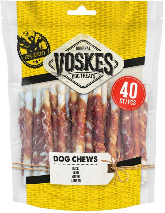 Voskes Rawhide Eend Sticks 400 gr