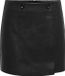 ONLY Onlastria Faux Leather Short Skirt CC OTW - Zwart - S