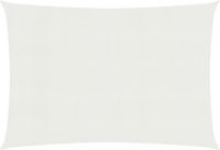 vidaXL - Zonnezeil - 160 g/m² - 2,5x3,5 m - HDPE - Wit