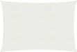 vidaXL - Zonnezeil - 160 g/m² - 2,5x3,5 m - HDPE - Wit