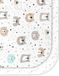 Bol Drap-housse pour lits d'enfant 140x70cm - 100% Coton - Junior - Blanc