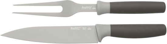 BergHOFF Leo vlees snij/trancheerset - Set-2 - grijs