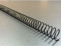 Fellowes Binding Spirals Black Metal Ø 10 mm 100 Units