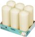 Bolsius - Stompkaars - Ivoor - 6 stuks