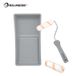 ROLLINGDOG Kit d'outils de peinture 4 pièces, mini kit de peinture 4 pouces pour finitions de bordure et travaux de précision, peinture de murs, meubles, armoires et portes, DIY amélioration de la maison, usage professionnel, compact, contrôle facile