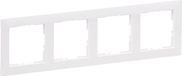 Legrand Witte inbouwdoos, 4-voudig, 296,8x83x9,8 mm, IP20, Suno LEGRAND, artikelnummer 721504