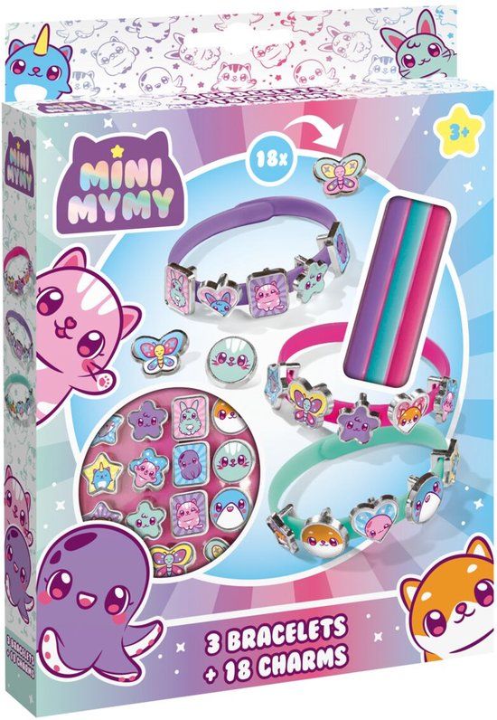 Totum Mini MyMy 3 Kawaii Armbandjes Maken Set