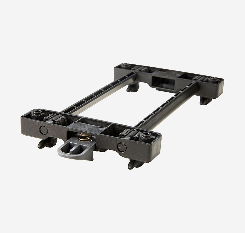 Racktime Snapit-Adapter - Zwart