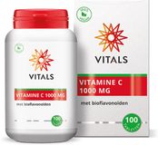 Vitals - Vitamine C 1000 mg - 100 comprimés - avec bioflavonoïdes