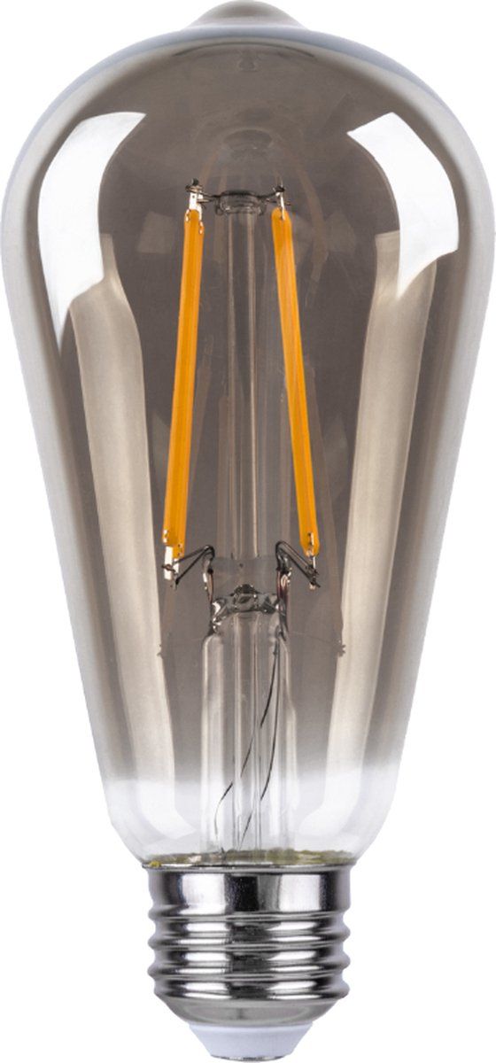 ABC-LED LED Filament Lamp - Smokey - E27 - 6W - 540lm - 2200K - ST64