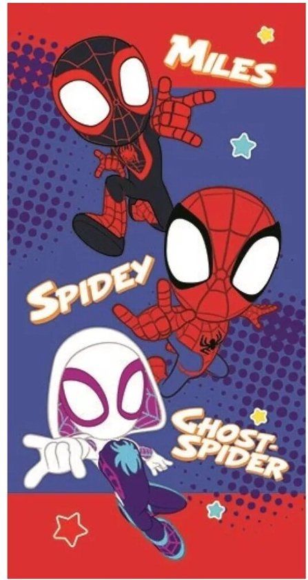 Marvel Spidey & Friends Strandlaken - 70x140 cm - Polyester - Kinderen