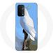 Maniacase Étui pour Oppo A54 5G cacatoès perroquets oiseaux blancs