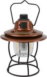 Eurotrail Orix Campinglamp - Oplaadbare Lamp - Buitenlamp - Koper - Warm en Wit Licht - Powerbankfunctie - Dimbaar