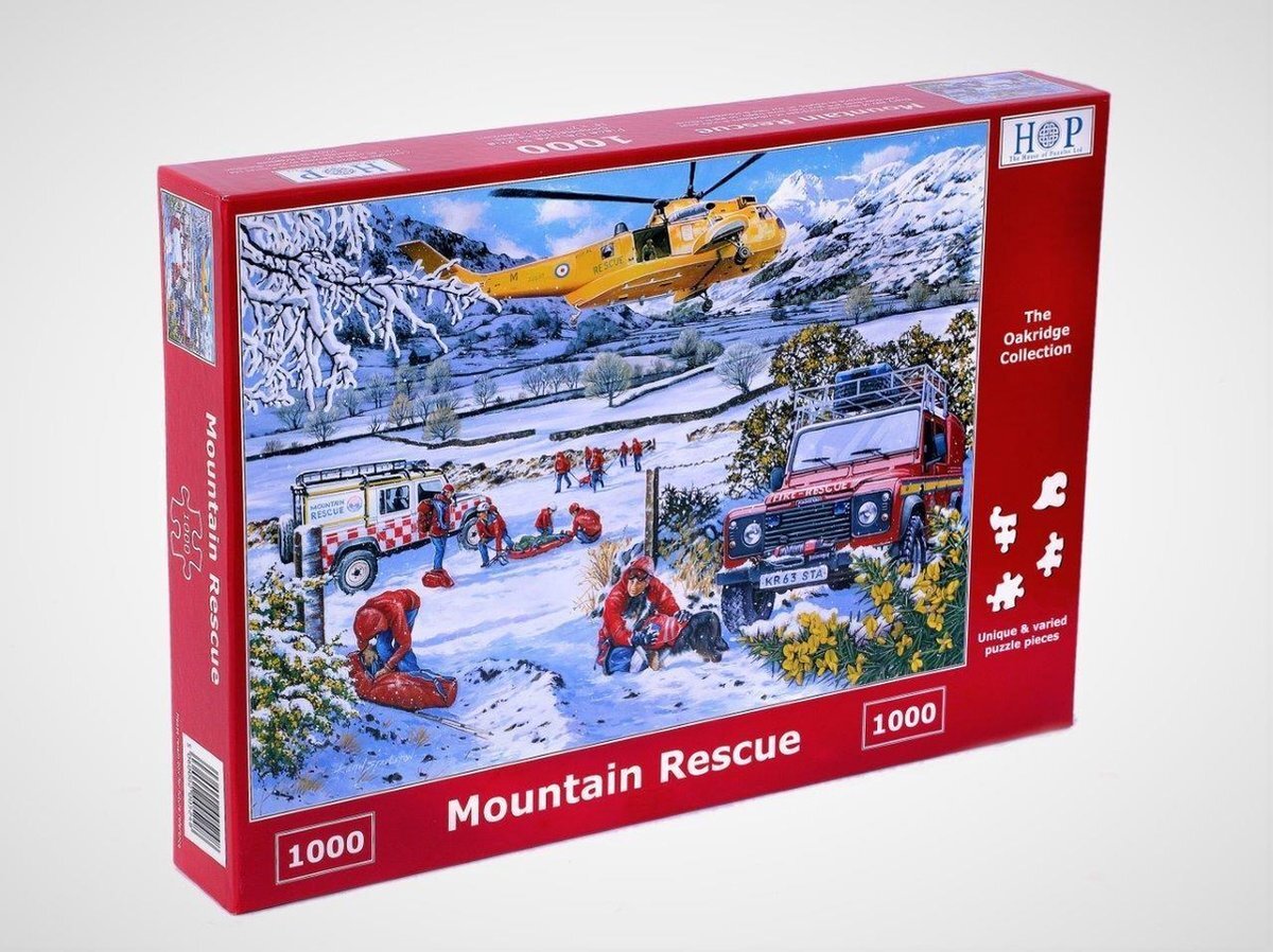 House Of Puzzles Mountain Rescue Puzzel 1000 Stukjes