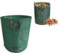 Unyqoos® Sac de jardinage robuste et pliable avec poignées pour 120 litres de déchets