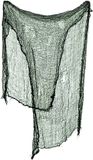 Atosa Horror/Halloween Deco Wand/Muur/Plafond Gordijn - Groen - 190 x 75 cm - Stof