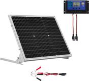 VEVOR Kit panneau solaire monocristallin 12V 50W