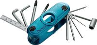 IBANEZ Aqua Blue Matte Multigereedschap 11 gereedschappen in 1