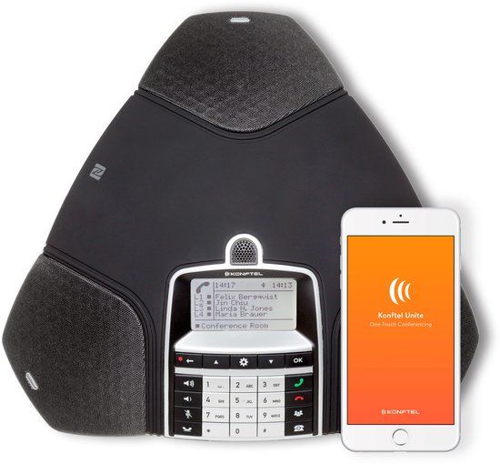 Konftel 300IPx Conferentietelefoon Zwart
