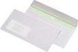 Mailmedia Envirelope, DIN lang, blanc avec fenêtre à gauche, auto-adhésif avec bande de protection, 75 g/m² (227440)