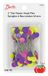 Prym Consumer USA Dritz platte bloem 5,5 cm diverse naaispelden 100 stuks
