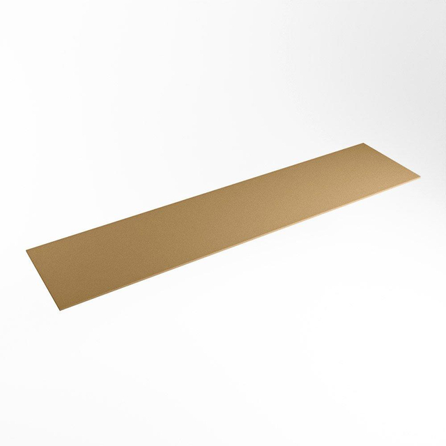 Mondiaz Mondiaz TOP 41 Topblad - 180x41x0.9cm - geschikt voor afdekplaat - Solid surface - Oro XIM49858Oro