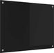 Syfax Keukenachterwand Zwart 80 x 60 cm gehard glas