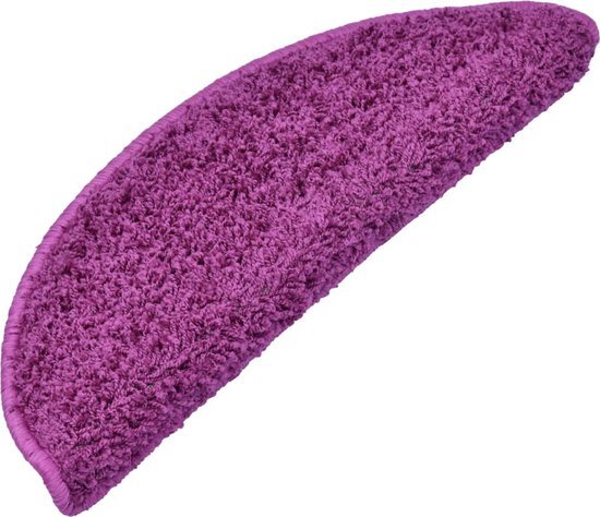 vidaXL 15 st Trapmatten 65x25 cm violet