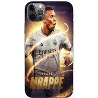 Maniacase iPhone 15 Pro Max Kylian Mbappé Real Madrid Wallpaper Hoesje