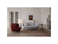 GUBI Gravity XL Lampadaire Blanc Marbre/Toile