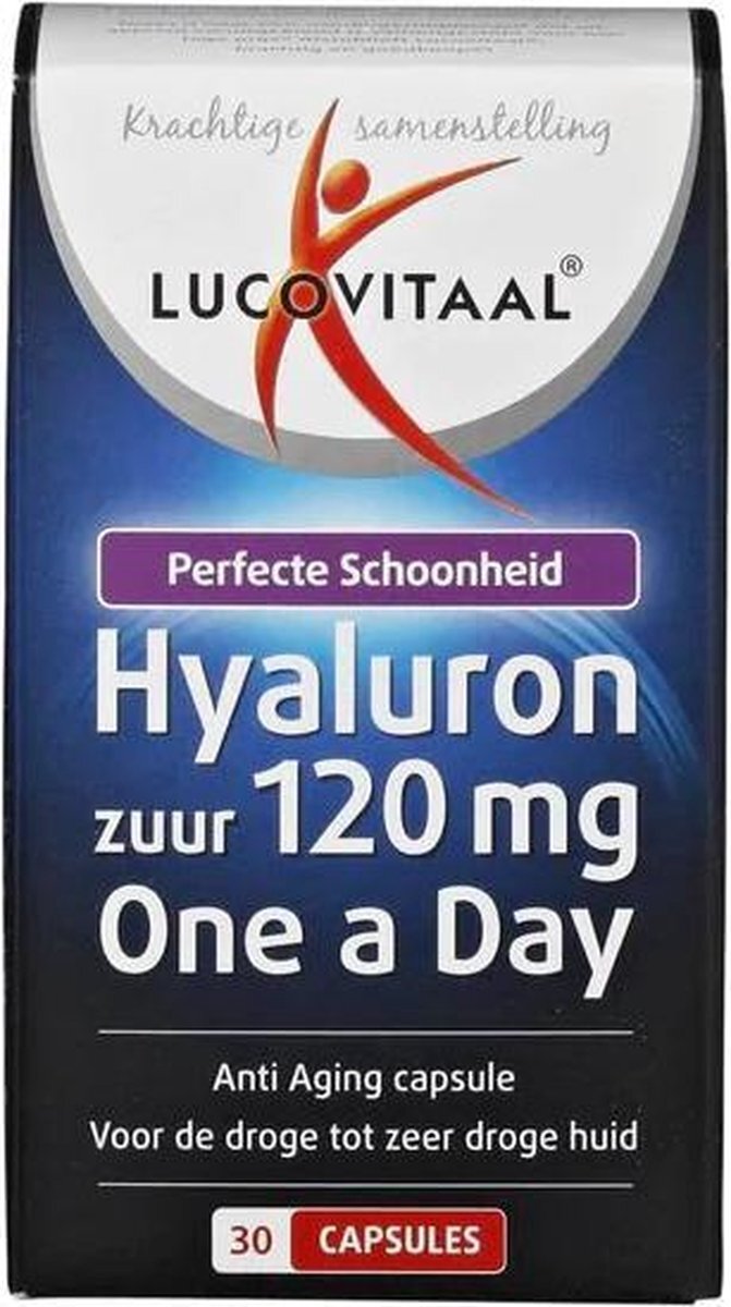 Lucovitaal Hyaluronzuur Droge Huid - 120 mg - 90 capsules