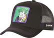 Capslab DC Comics Joker Cap, Mannen, Zwart, Pet, maat: One size