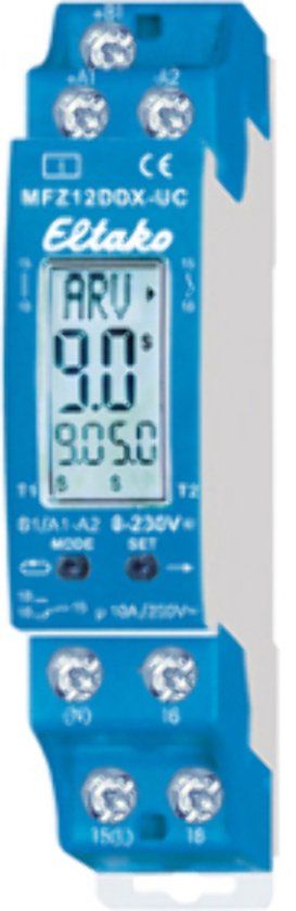 Eltako MFZ12DDX-UC Multifunctioneel Tijdrelais - 230 V