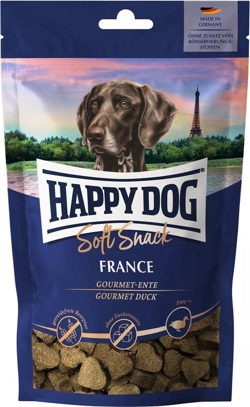 Happy Dog Snack France - Eend - 100 gr