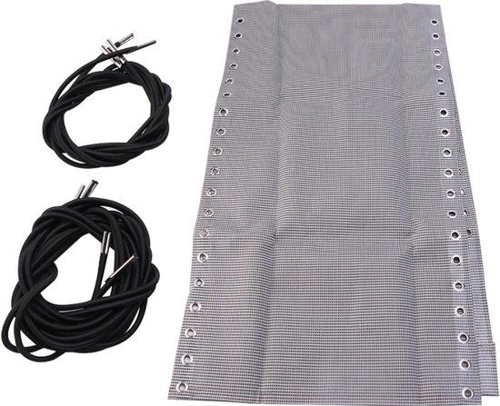 Doek voor strandstoel ANZIO/AVELLINO set van 2 stof wit/blauw