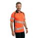 Mascot Accelerate Safe Poloshirt 19083-771 - hi-vis rood/donkermarine - L