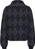 Only Onlmaroon Ls Zip Collar Cardigan Night Sky /mel | Maat: XL