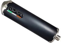 GPR Exclusive Evo4 Road Vespa 125 Gts/gtv/super 06-16 Gehomologeerd Compleet Uitlaatsysteem Noir Homologated