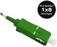 Qoltec G.657A Serie Splitter - SC/APC - SC/APC - Singlemode - Groen