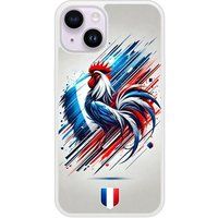 Verstevigd hoesje met sublimatie bedrukking, compatibel met Apple iPhone 14 Coq francais