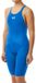 Tyr Invictus Solid Open Back Competition Zwemkleding Blauw 26 Vrouw